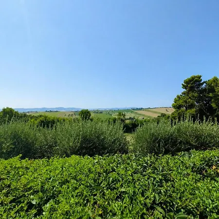 Relax E Pace Panorama Giardino Privato Wifi Ac Daire Recanati